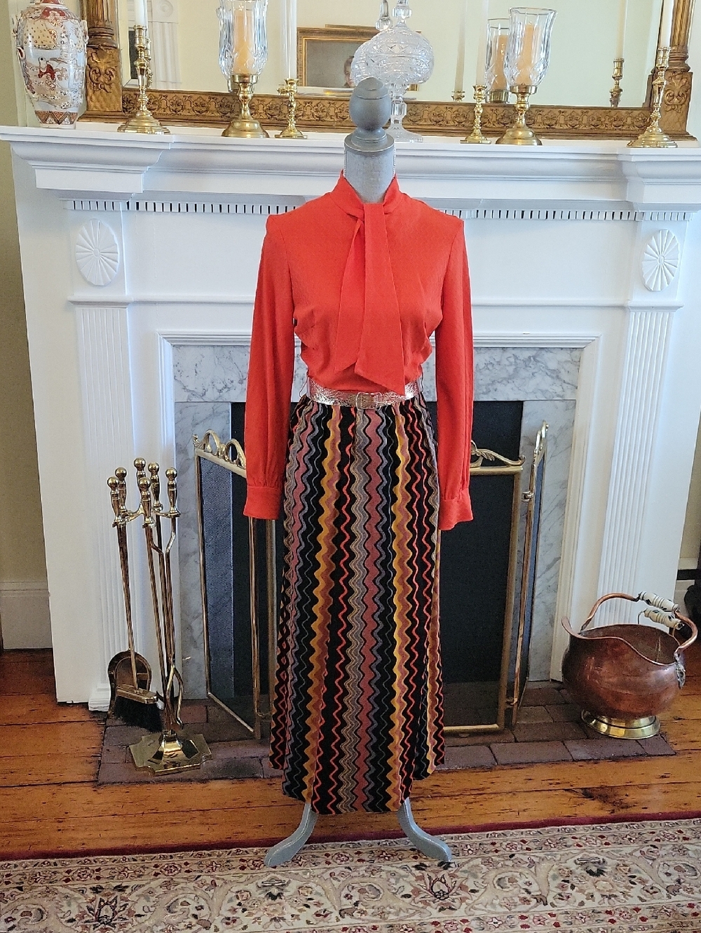 1960's Scene IV Maxi Dress